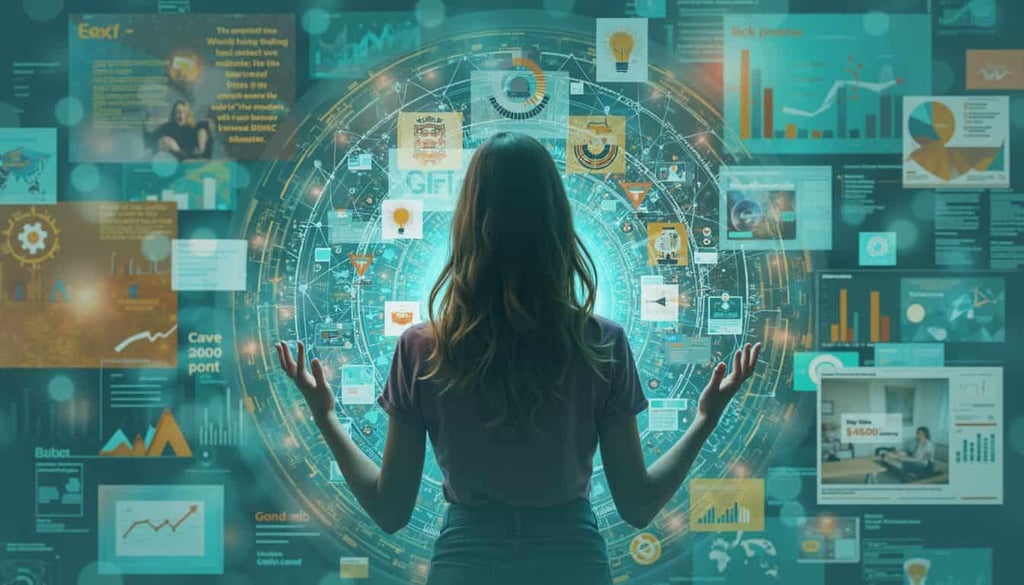 AI-powered chatbot interface supporting lead generation and customer engagement in digital marketing