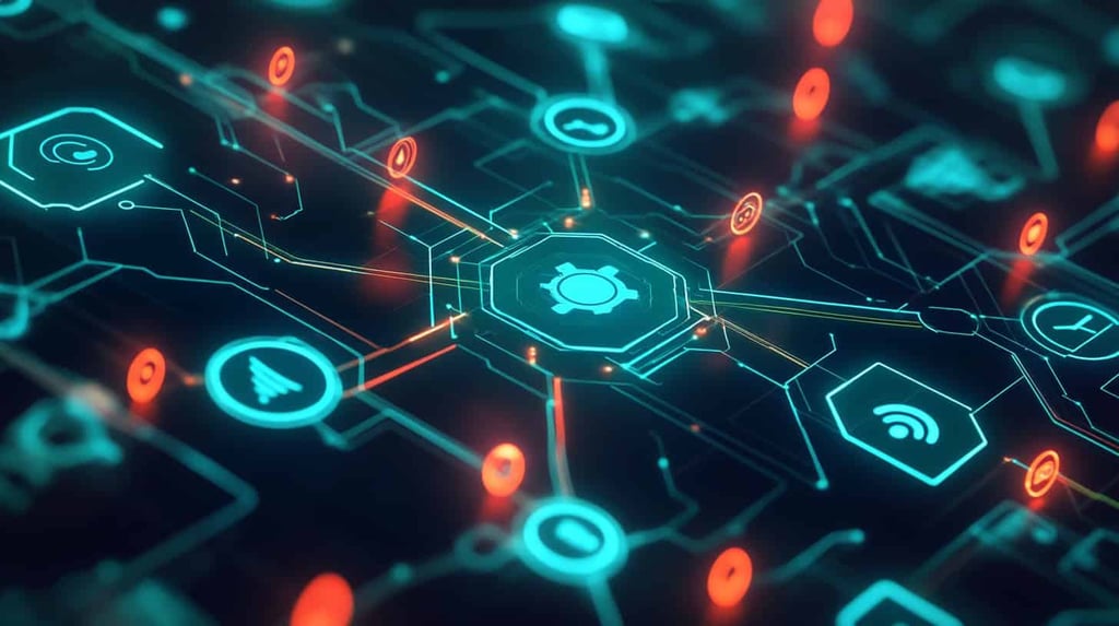 AI-driven social media marketing dashboard focused on audience engagement and automated campaign management